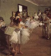 Edgar Degas Dance class